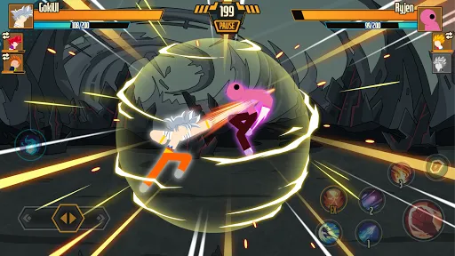 Stickman Dragon Fight SS 3
